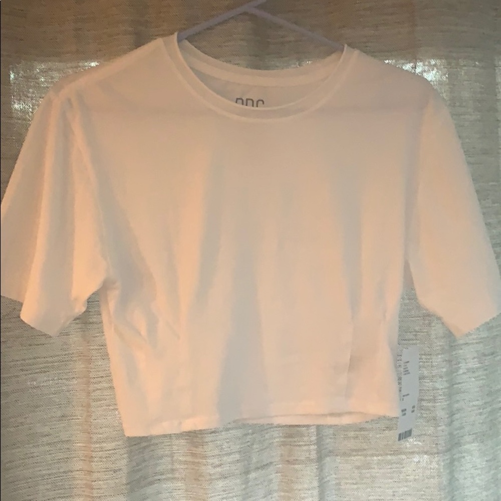 BDG Urban Outfitters white crop top.